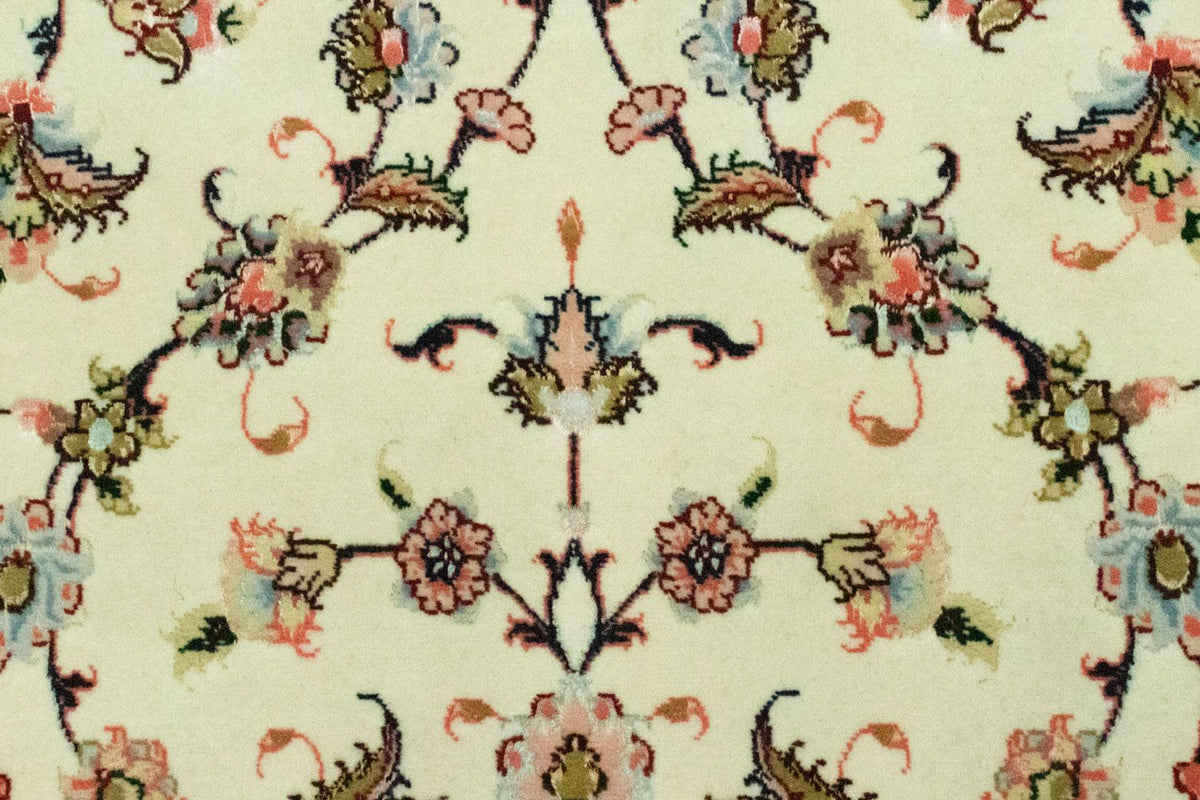 Løber Persisk tæppe - Tabriz - Royal - 210 x 80 cm - beige