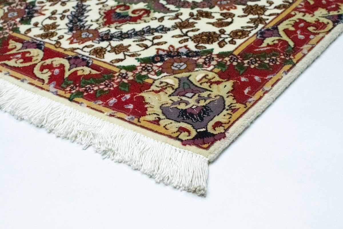 Persisk tæppe - Tabriz - 97 x 63 cm - beige