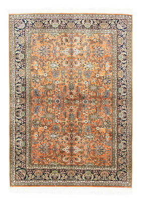 Silketæppe - Kashmir Silk - 181 x 130 cm - rust