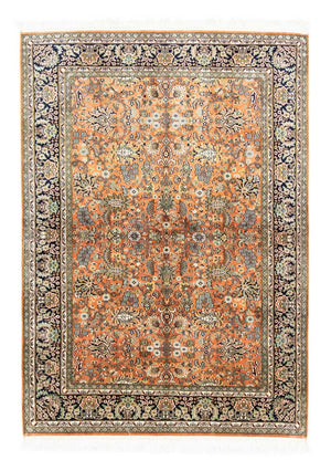 Silketæppe - Kashmir Silk - 181 x 130 cm - rust