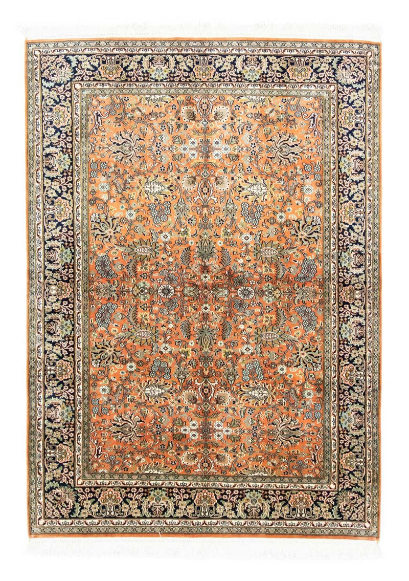 Silketæppe - Kashmir Silk - 181 x 130 cm - rust