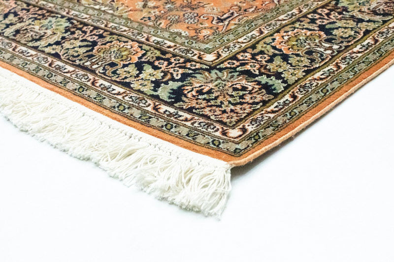 Silketæppe - Kashmir Silk - 181 x 130 cm - rust