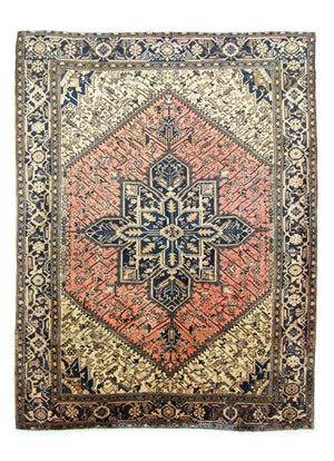 Persisk tæppe - Nomadisk - 285 x 215 cm - rød