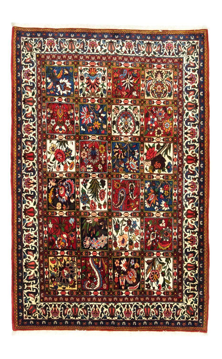 Persisk tæppe - Nomadisk - 215 x 145 cm - rød