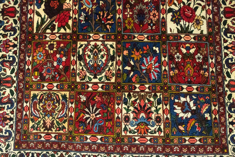 Persisk tæppe - Nomadisk - 215 x 145 cm - rød