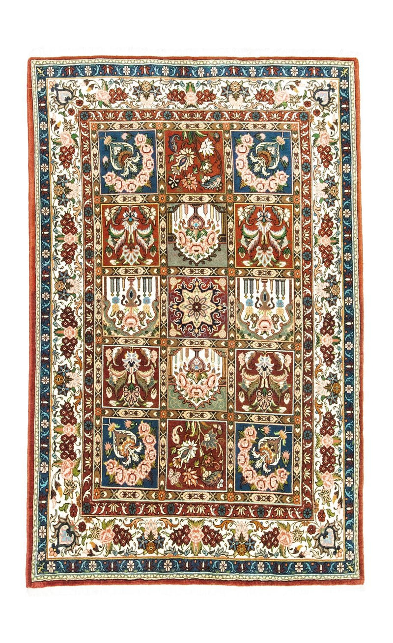 Persisk tæppe - Bijar - 205 x 139 cm - rød