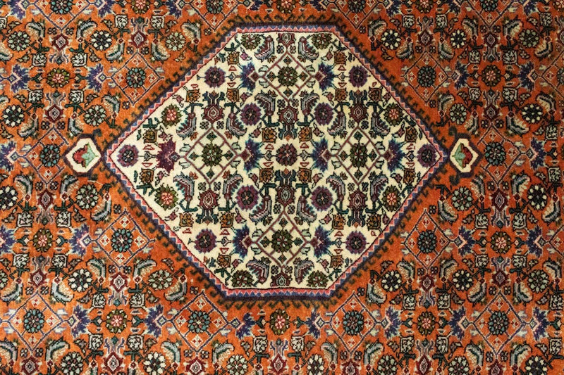 Persisk tæppe - Bijar - 220 x 134 cm - rust