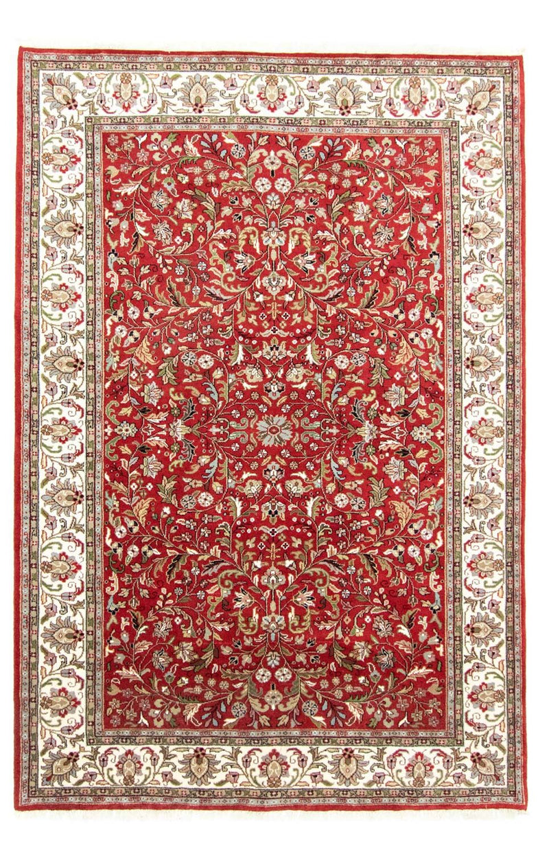 Persisk tæppe - Bijar - 300 x 203 cm - rød