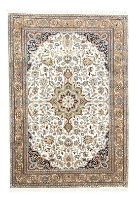 Persisk tæppe - Bijar - 242 x 168 cm - beige