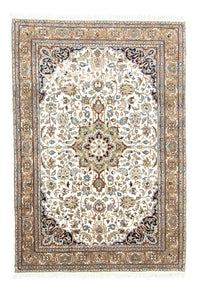 Persisk tæppe - Bijar - 242 x 168 cm - beige