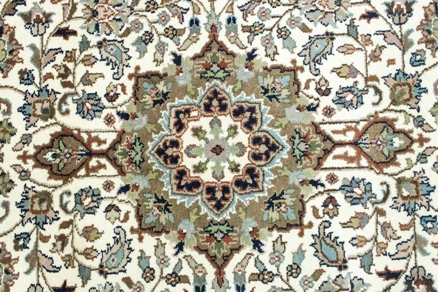 Persisk tæppe - Bijar - 242 x 168 cm - beige