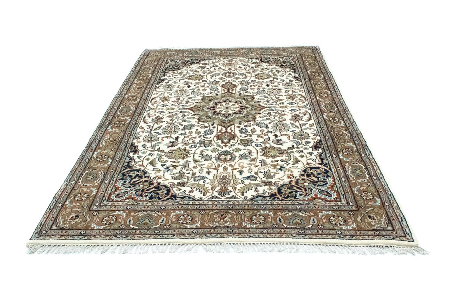 Persisk tæppe - Bijar - 242 x 168 cm - beige