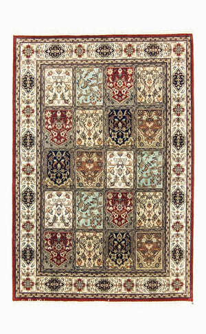 Persisk tæppe - Nomadisk - 203 x 142 cm - flerfarvet
