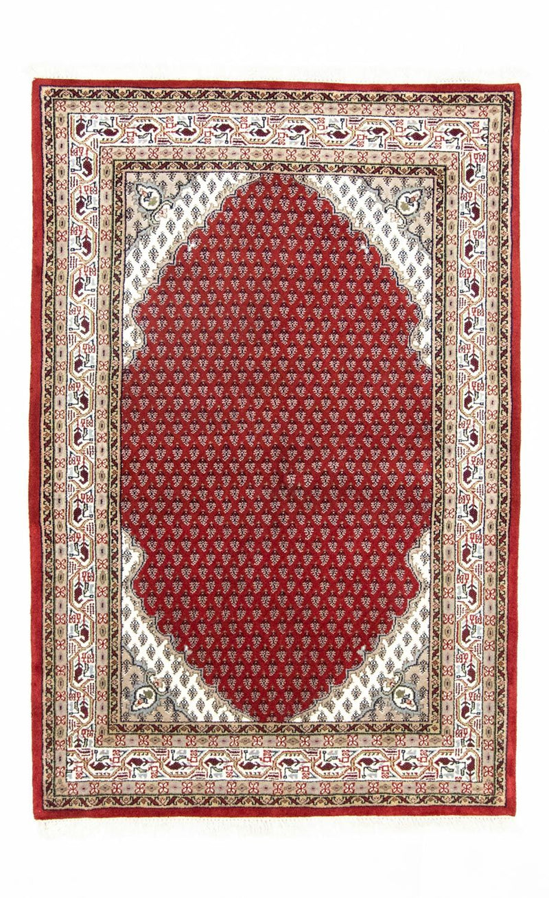 Persisk tæppe - Bijar - 181 x 122 cm - rød