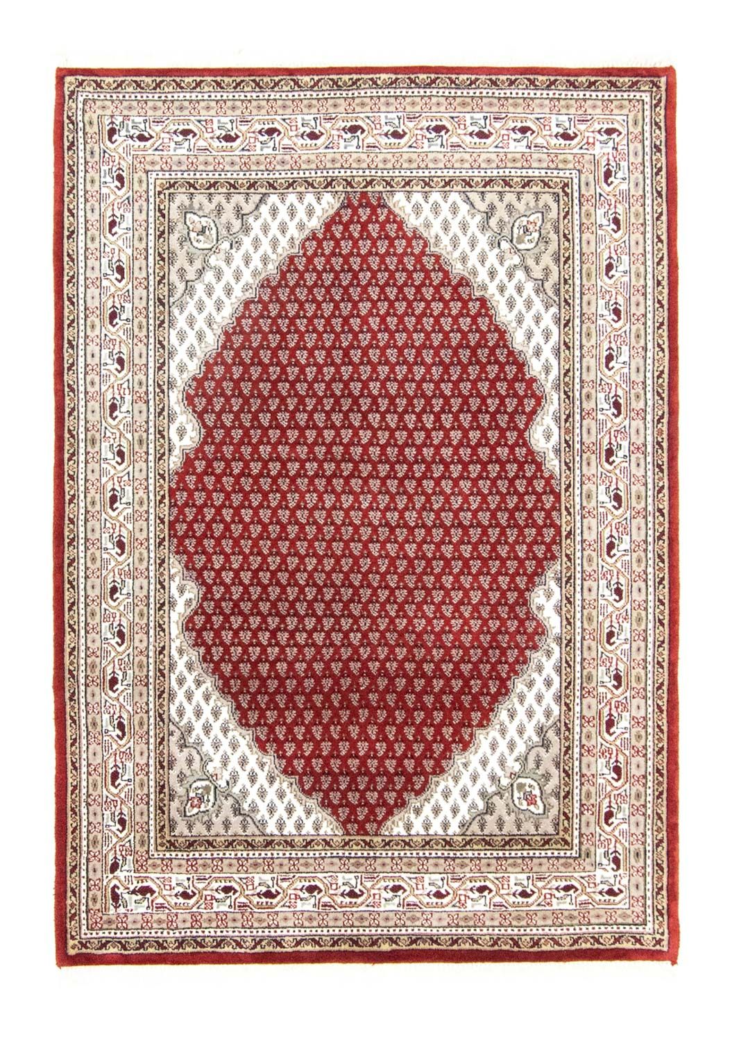 Persisk tæppe - Bijar - 200 x 141 cm - rød
