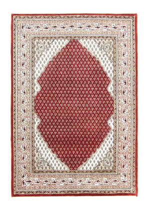 Persisk tæppe - Bijar - 200 x 141 cm - rød