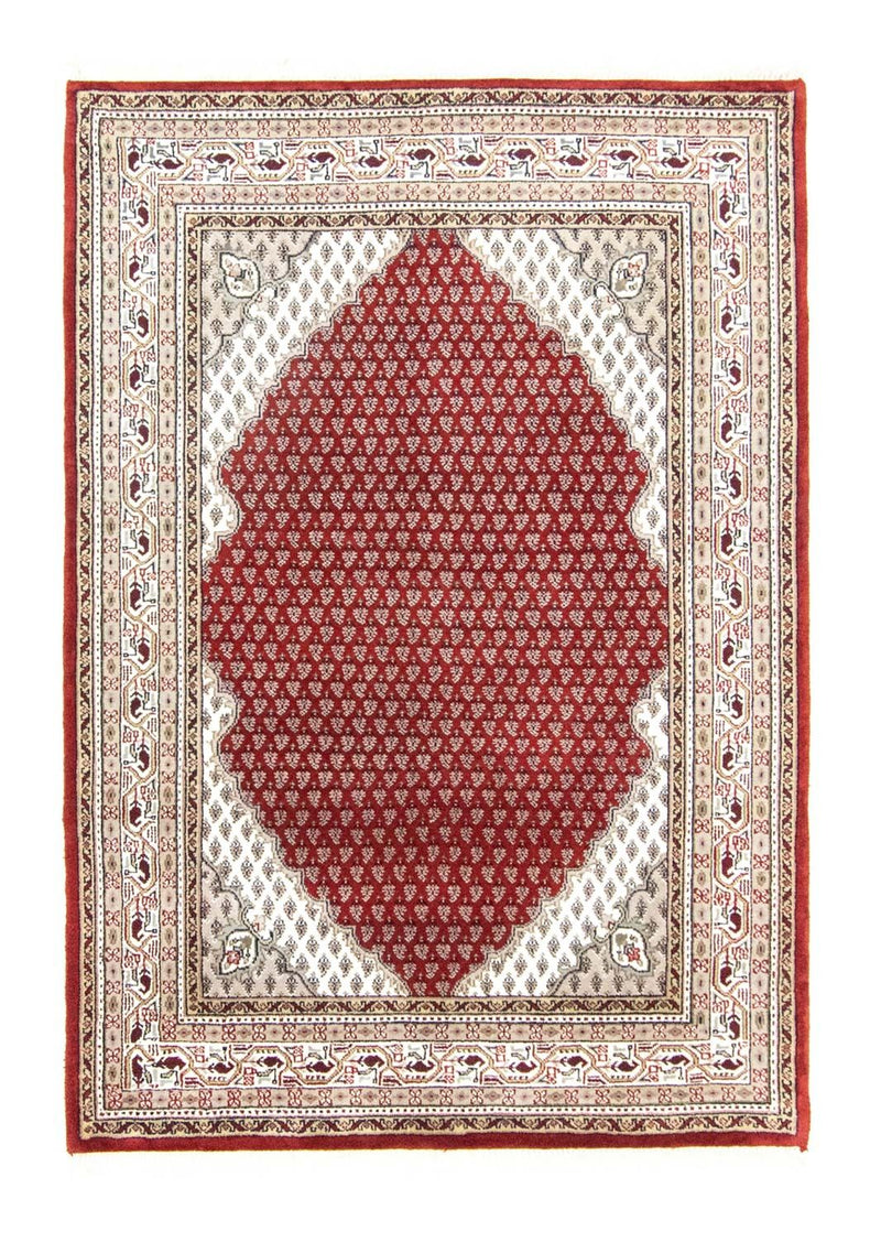 Persisk tæppe - Bijar - 200 x 141 cm - rød