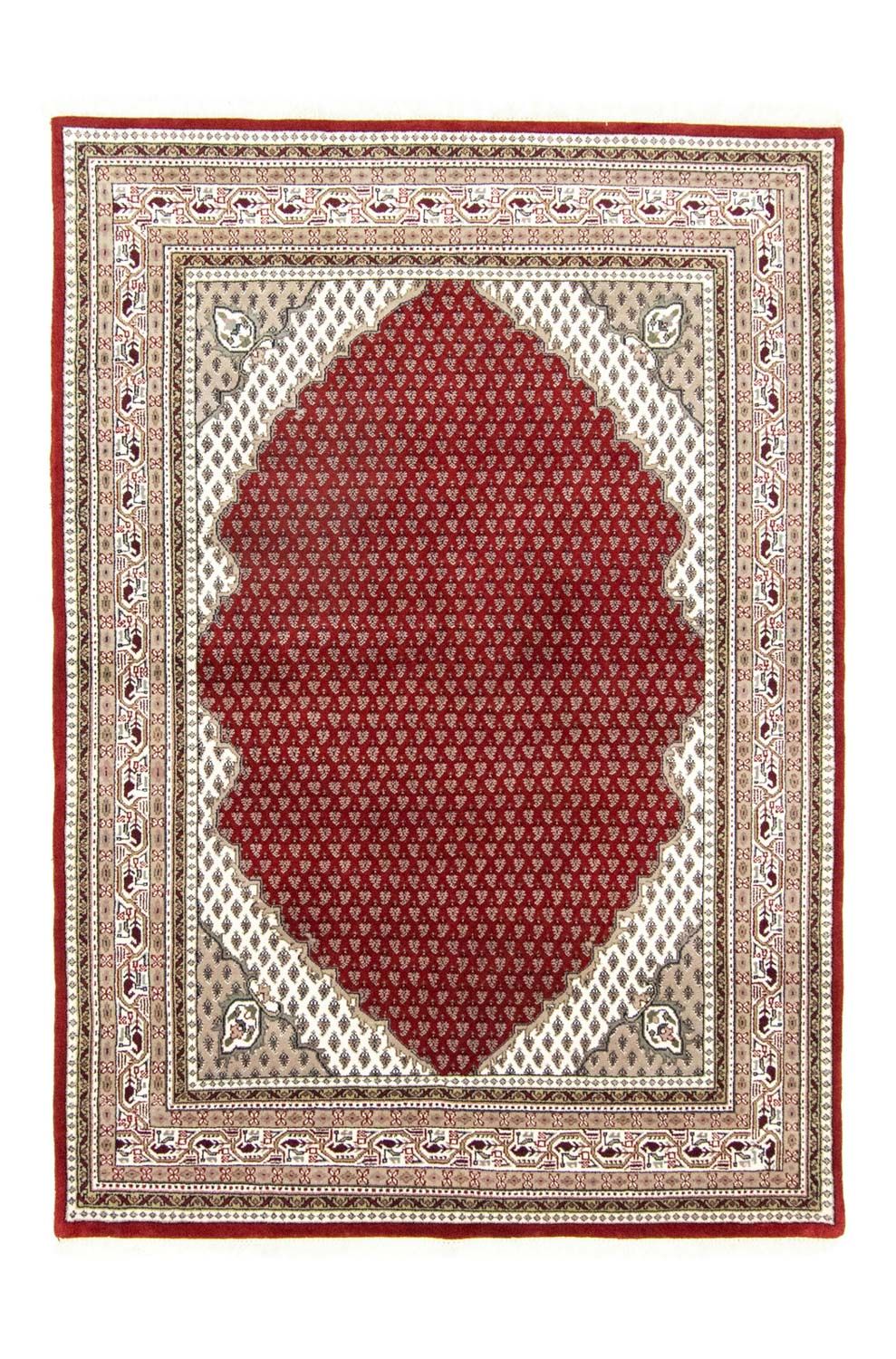 Persisk tæppe - Bijar - 239 x 170 cm - rød
