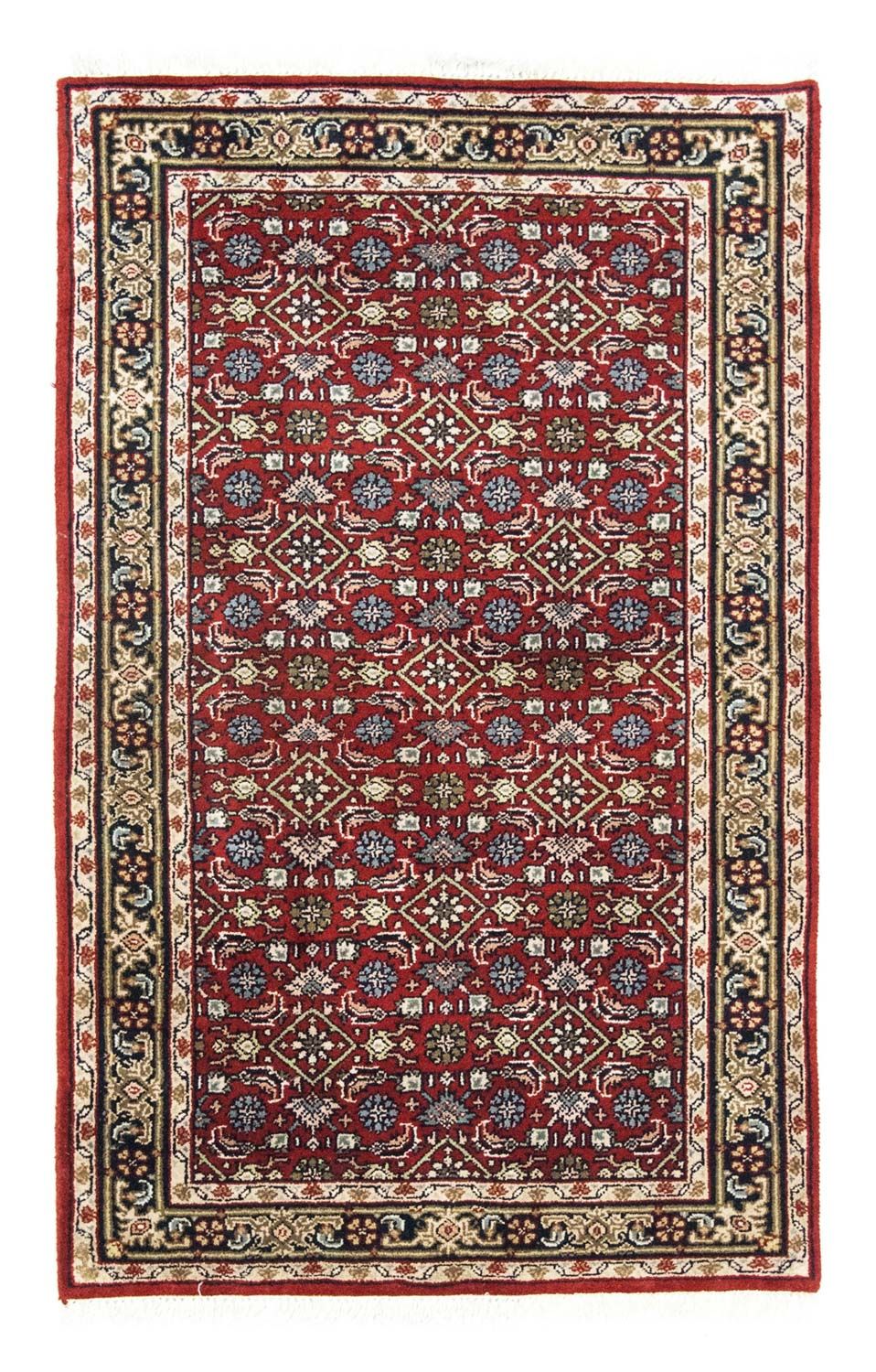 Persisk tæppe - Bijar - 150 x 94 cm - rød