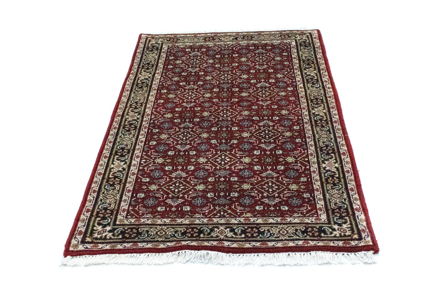 Persisk tæppe - Bijar - 150 x 94 cm - rød