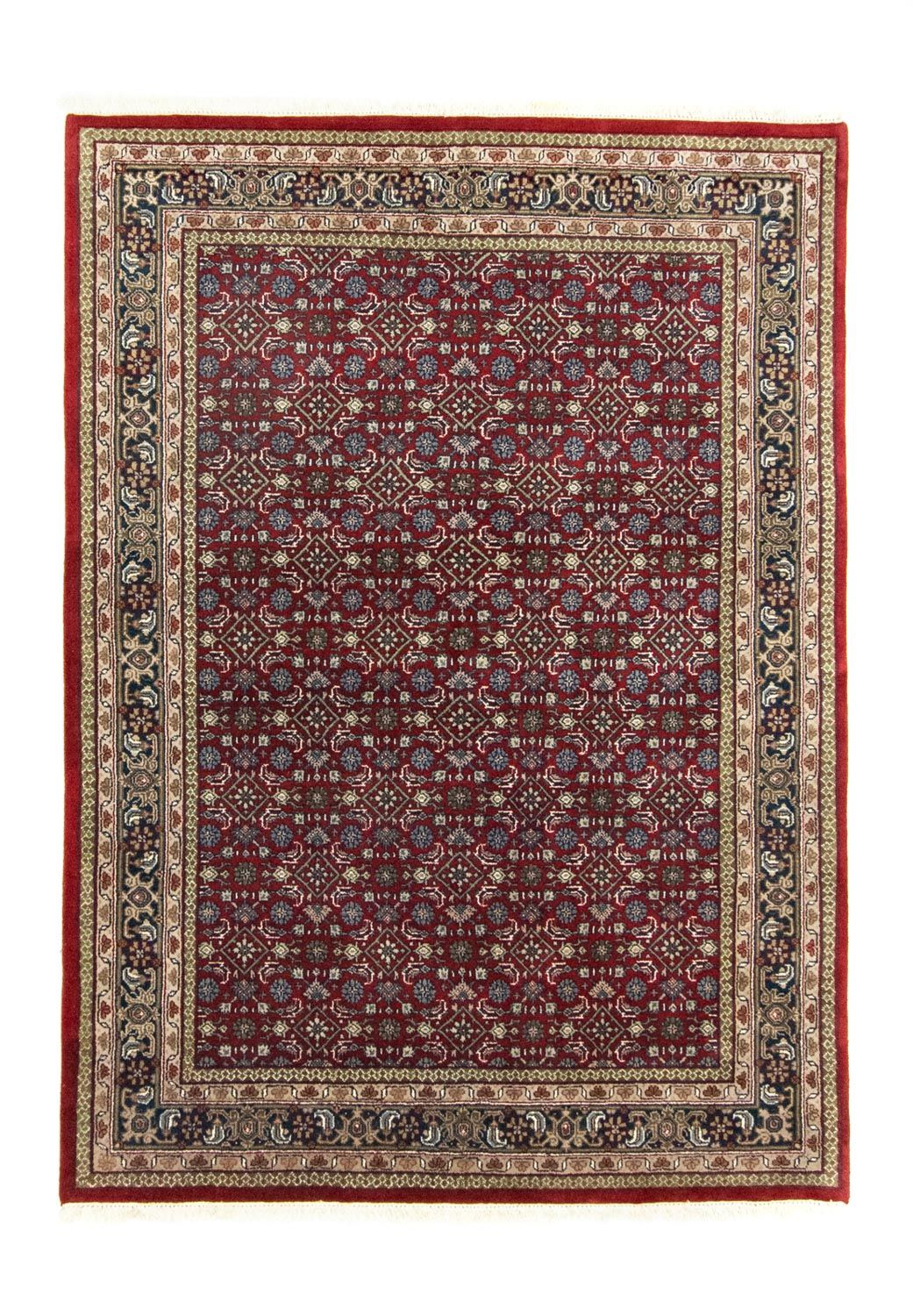 Persisk tæppe - Bijar - 232 x 169 cm - rød