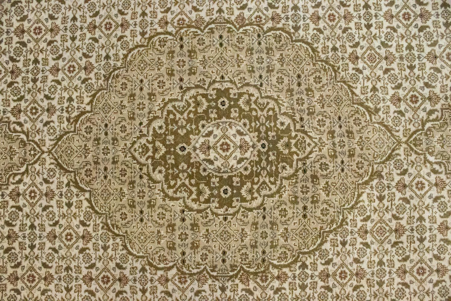Persisk tæppe - Bijar - 295 x 203 cm - beige