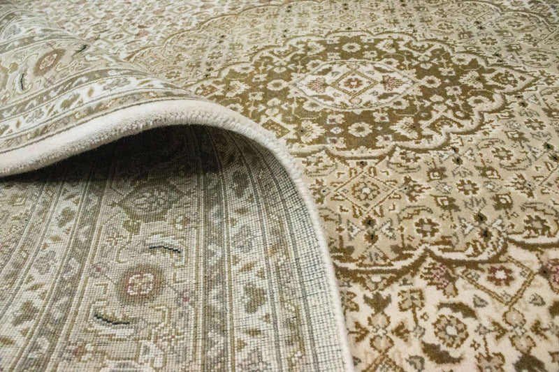 Persisk tæppe - Bijar - 297 x 201 cm - beige