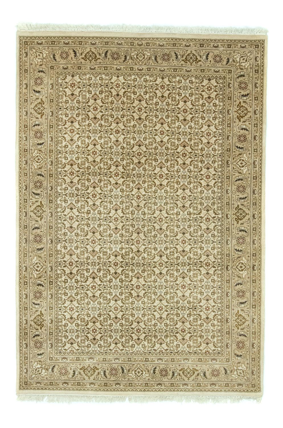 Persisk tæppe - Bijar - 205 x 142 cm - beige