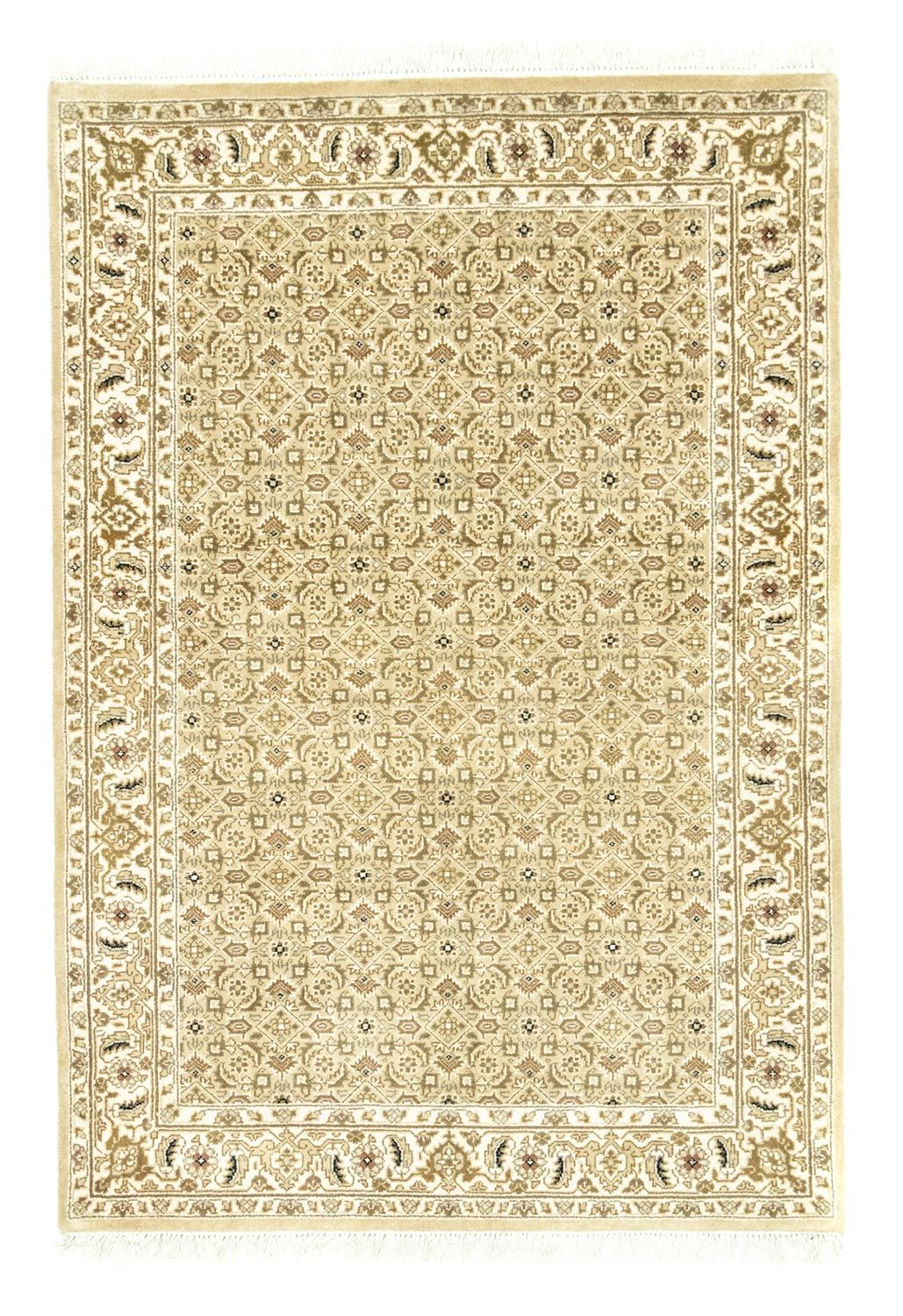 Persisk tæppe - Bijar - 180 x 124 cm - beige
