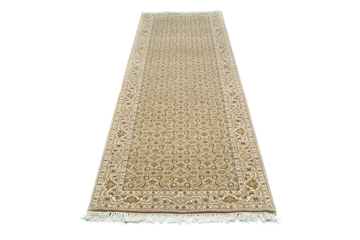 Løber Persisk tæppe - Bijar - 296 x 80 cm - beige