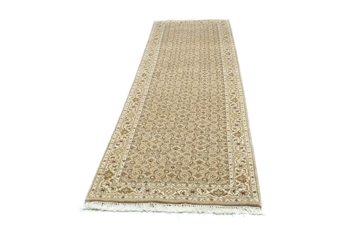Løber Persisk tæppe - Bijar - 306 x 82 cm - beige