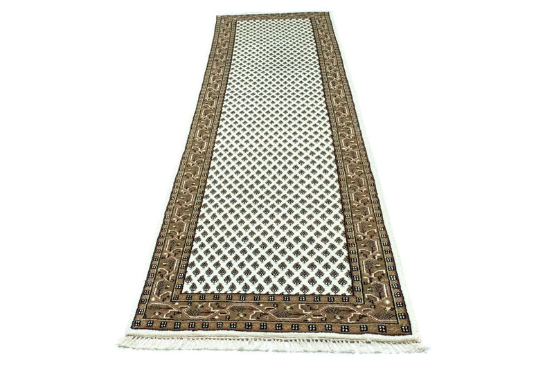 Løber Persisk tæppe - Mir - 299 x 80 cm - beige