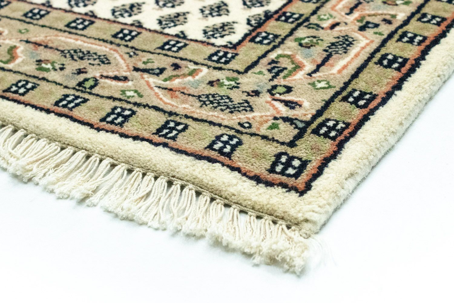 Løber Persisk tæppe - Mir - 275 x 75 cm - beige