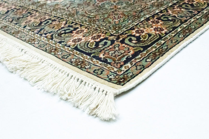 Silketæppe - Kashmir Silk - 150 x 95 cm - beige