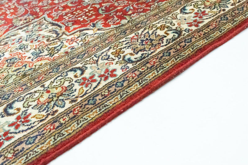 Silketæppe - Kashmir Silk - 159 x 100 cm - rød