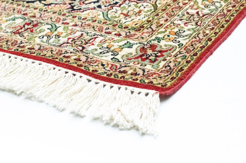 Løber Silketæppe - Kashmir Silk - 237 x 80 cm - rød