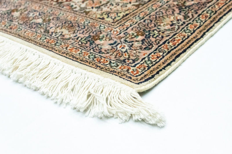 Silketæppe - Kashmir Silk - 124 x 78 cm - beige