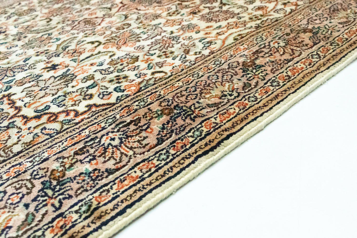 Kashmirsilke Tæppe 124x78cm - Orientalsk tæppe
