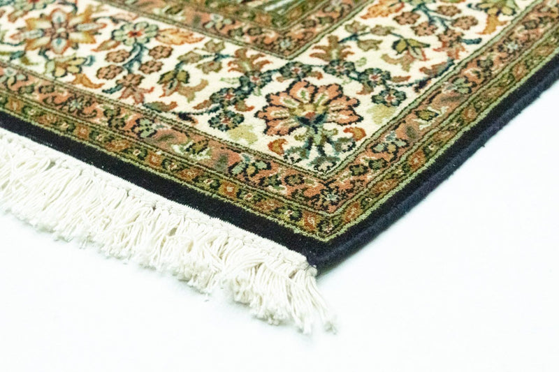 Silketæppe - Kashmir Silk - 156 x 95 cm - blå