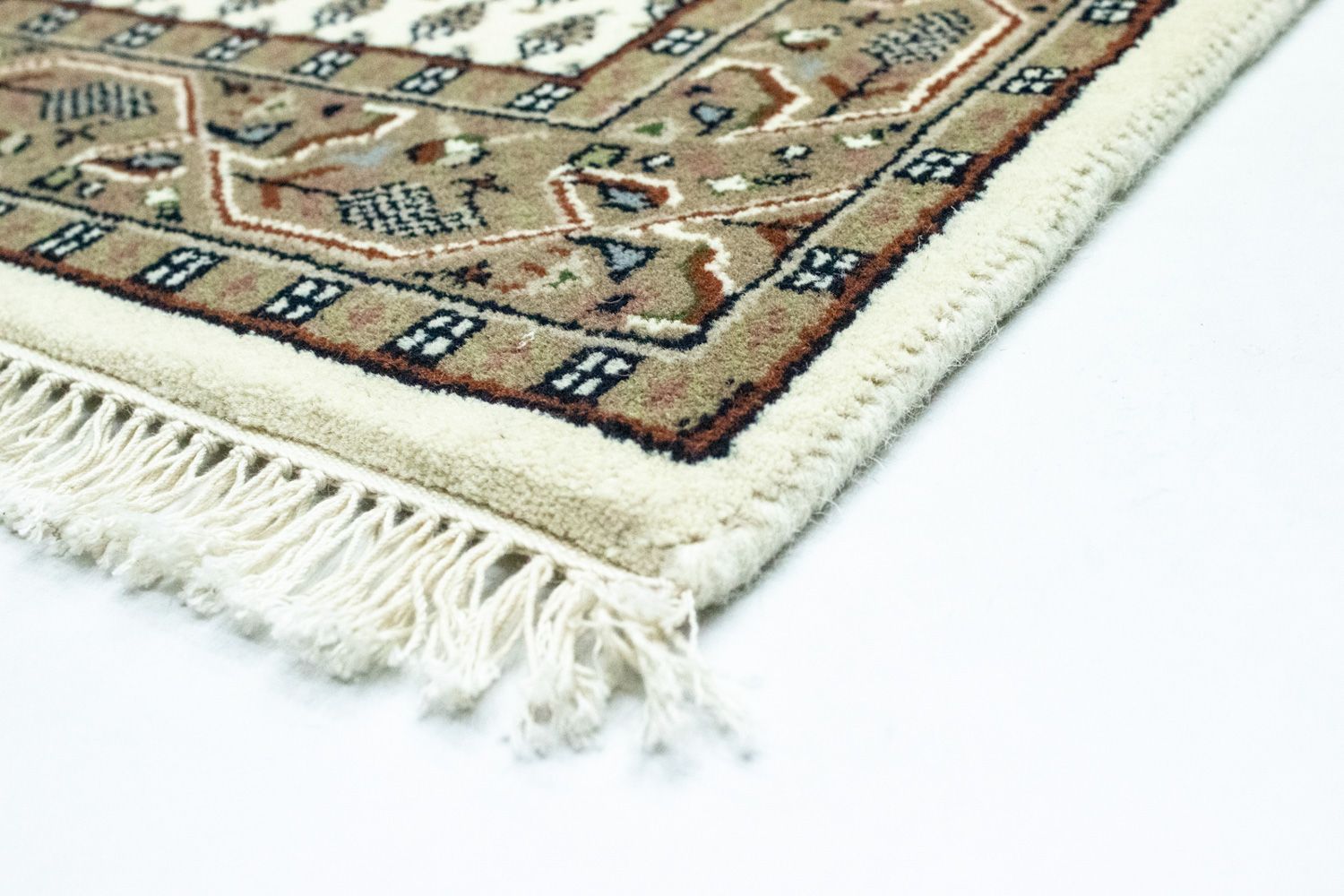 Løber Persisk tæppe - Mir - 250 x 82 cm - beige