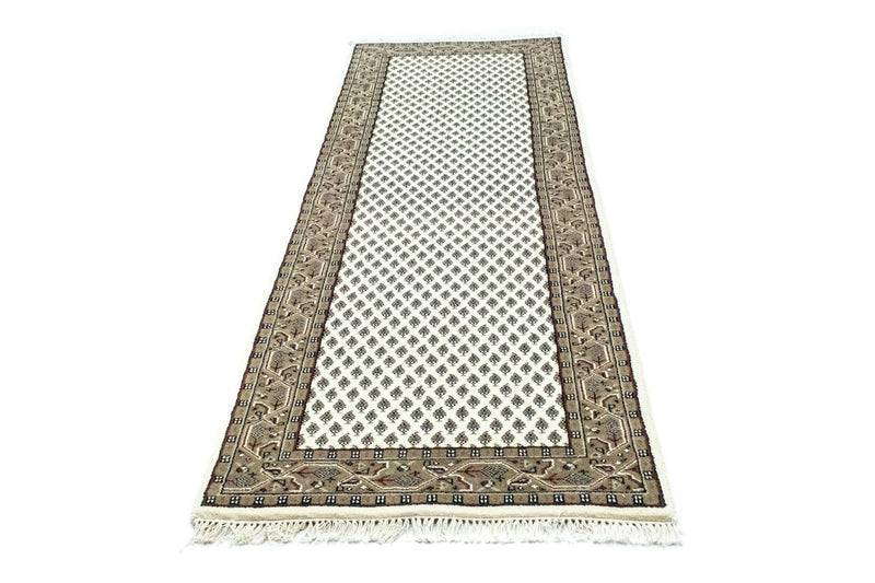 Løber Persisk tæppe - Mir - 250 x 82 cm - beige