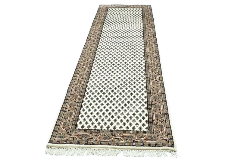 Løber Persisk tæppe - Mir - 305 x 80 cm - beige