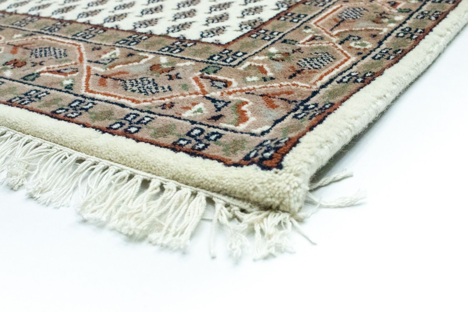 Løber Persisk tæppe - Mir - 302 x 82 cm - beige