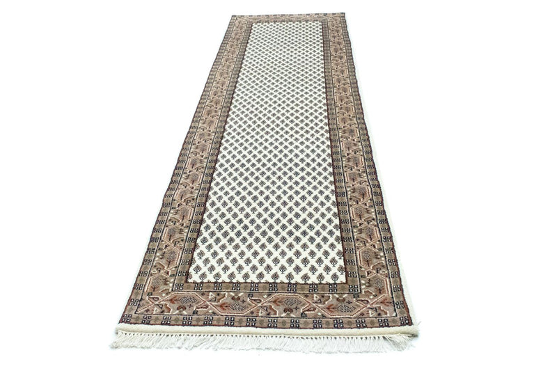 Løber Persisk tæppe - Mir - 302 x 82 cm - beige