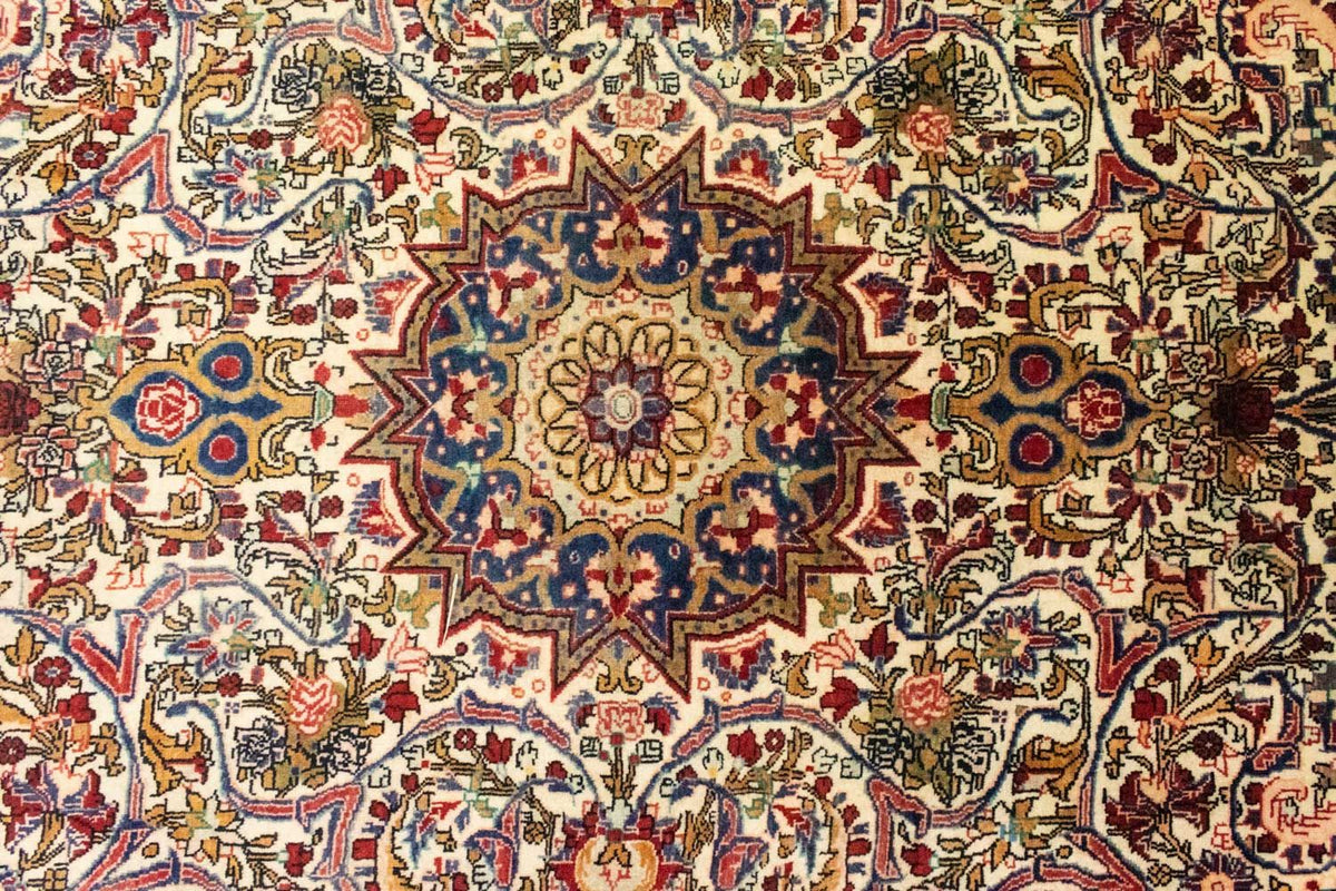 Persisk tæppe - Bijar - 217 x 140 cm - beige