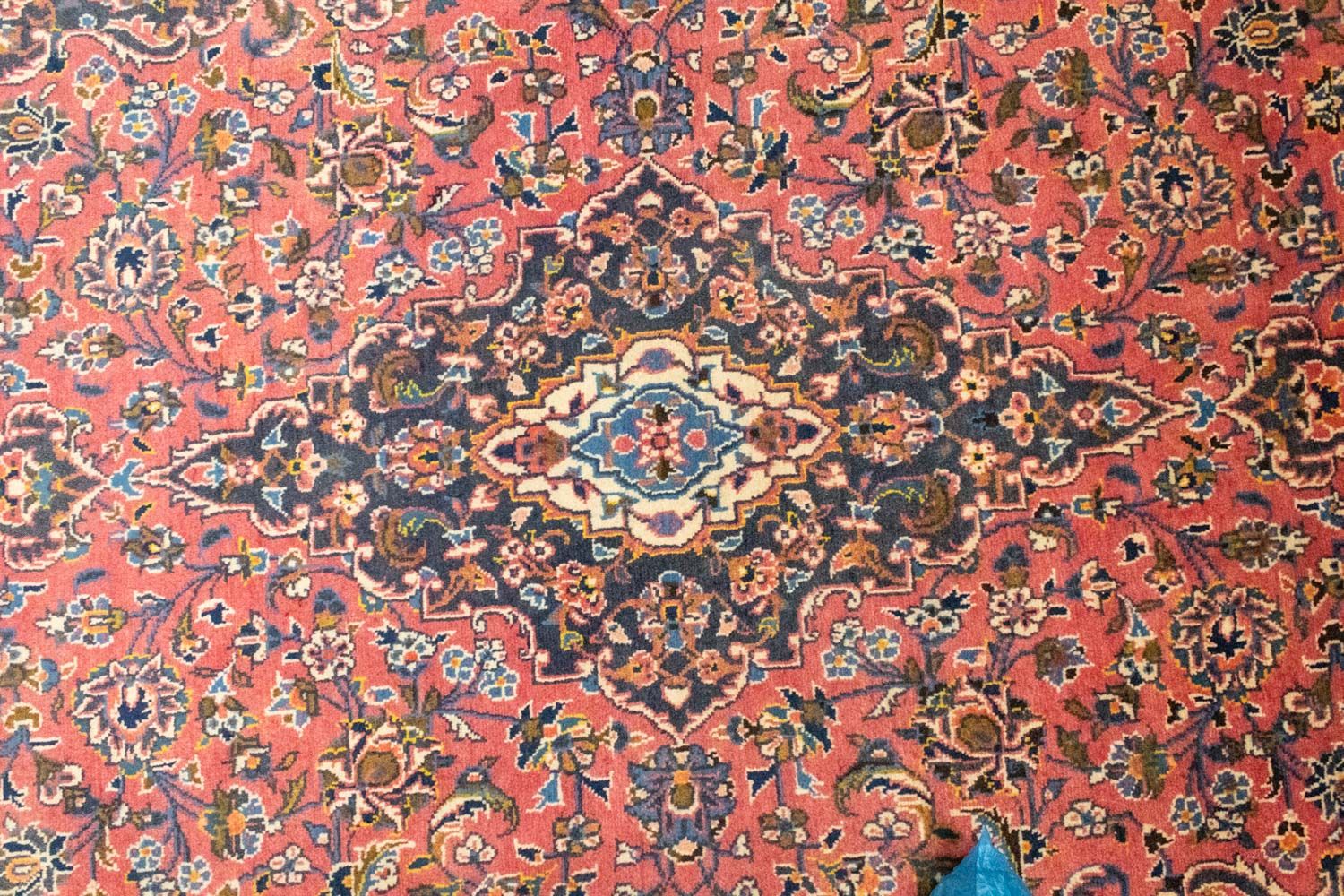Persisk tæppe - Keshan - 224 x 139 cm - rust