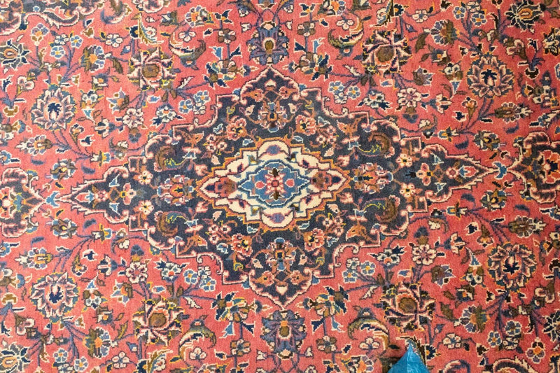 Persisk tæppe - Keshan - 224 x 139 cm - rust