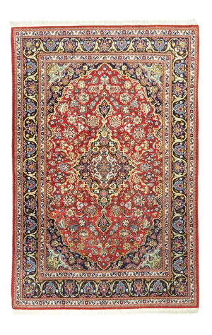 Persisk tæppe - Keshan - 214 x 144 cm - rød