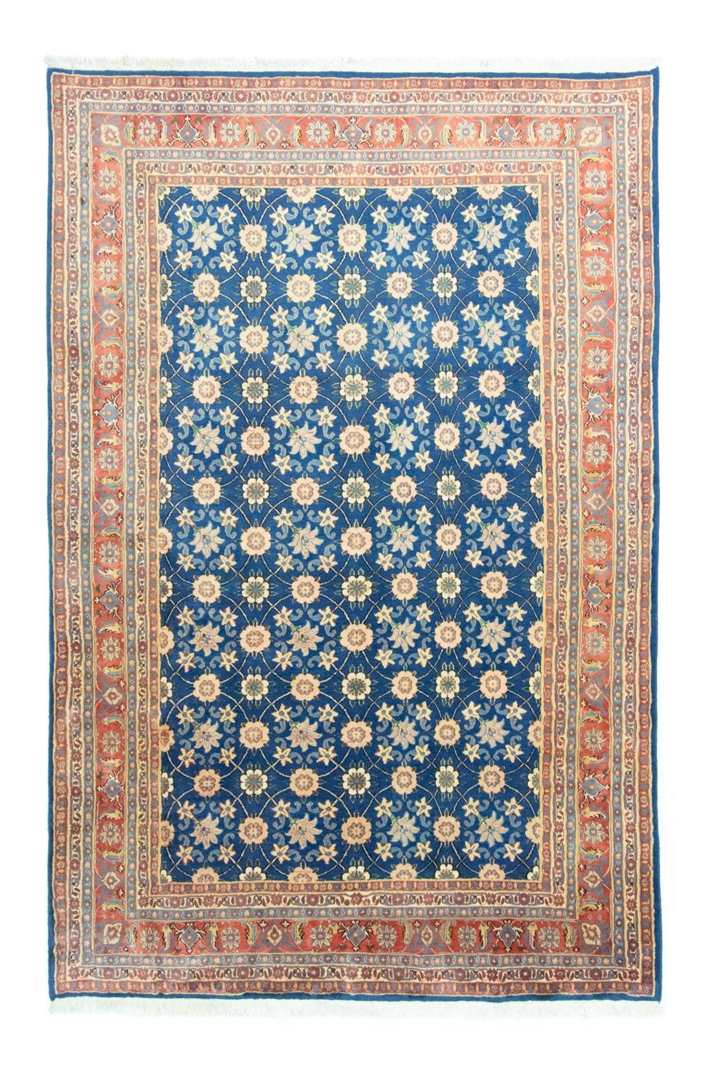 Persisk tæppe - Nomadisk - 300 x 198 cm - blå