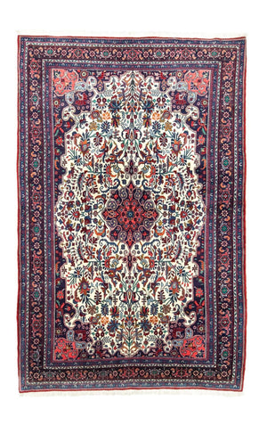 Persisk tæppe - Bijar - 230 x 140 cm - beige